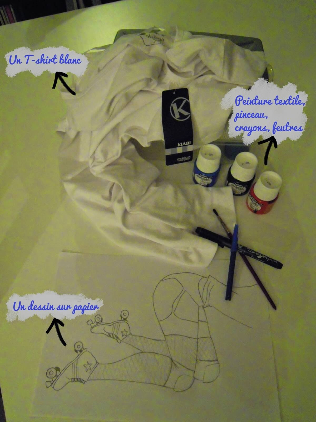 D.I.Y. : le T-shirt roller derby pin-up