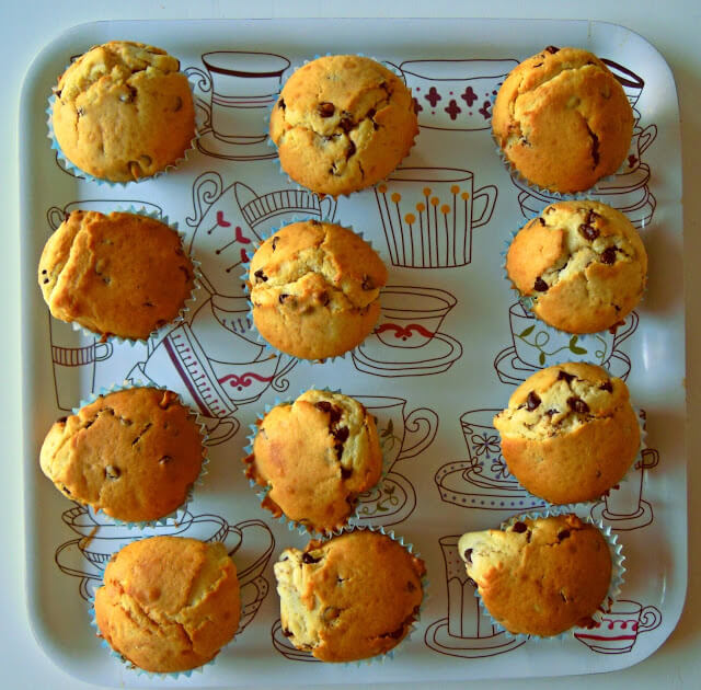 Petits muffins coeur Nutella