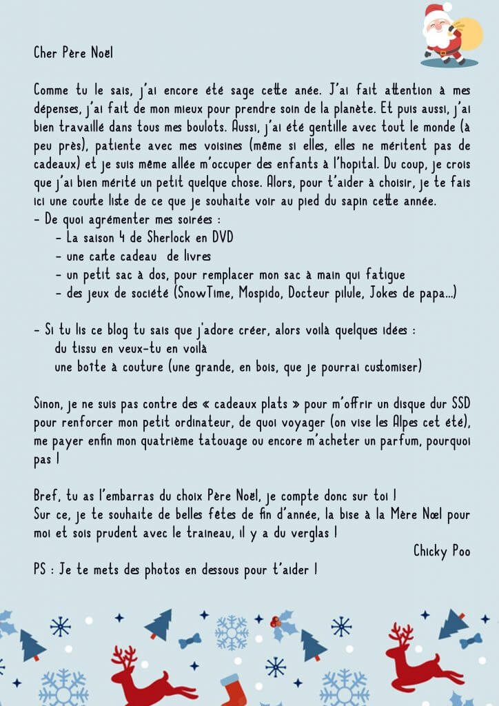 Cher Père Noël [Il était six fois Noël] – La planque à libellules