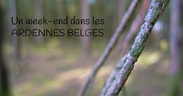 Carte Postale #37 : un week-end dans les Ardennes Belges