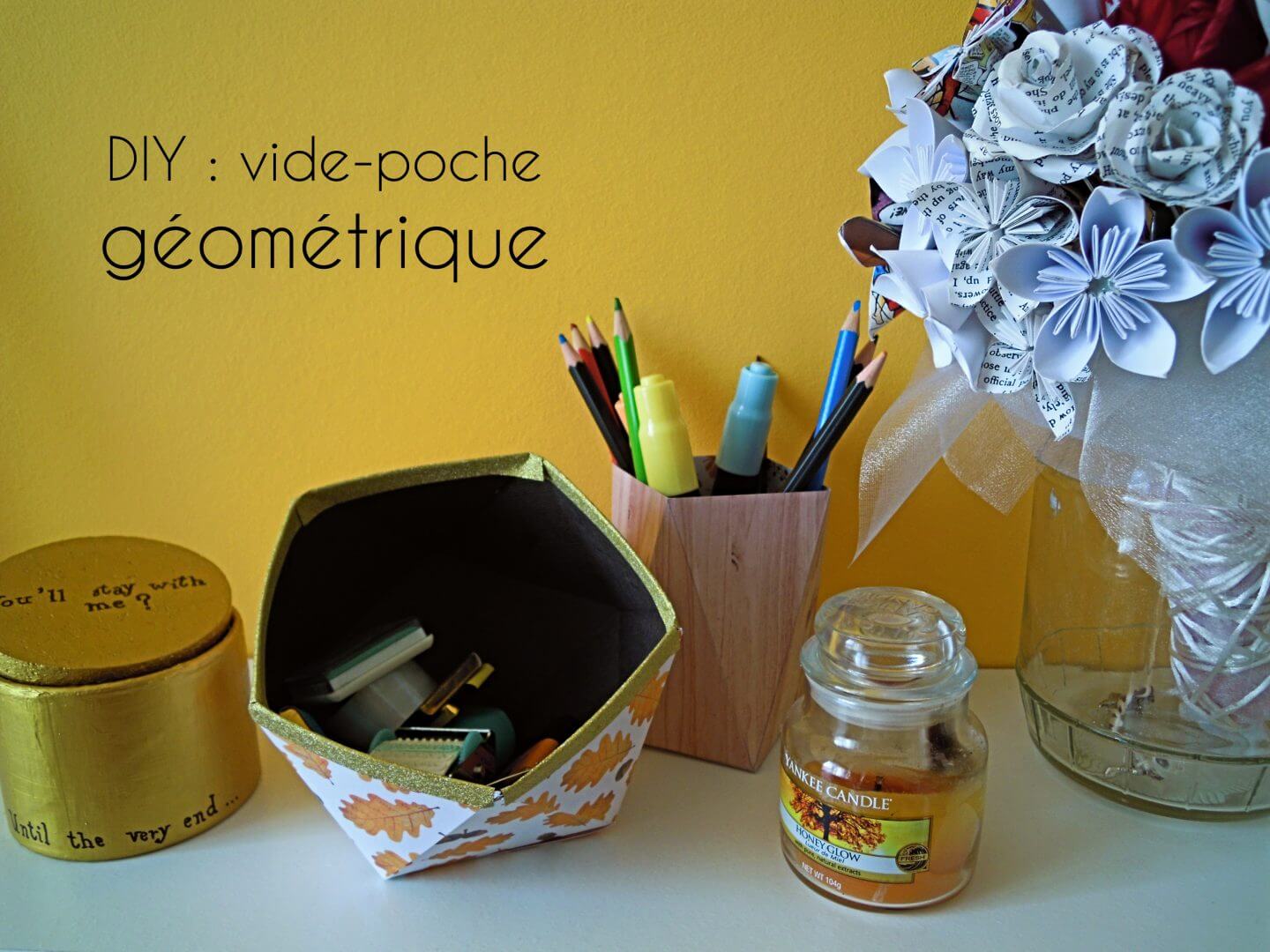 DIY : Un vide-poche géométrique
